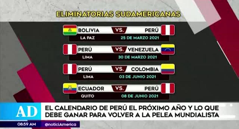Estás son las próximas fechas de la Selección Peruana en las
