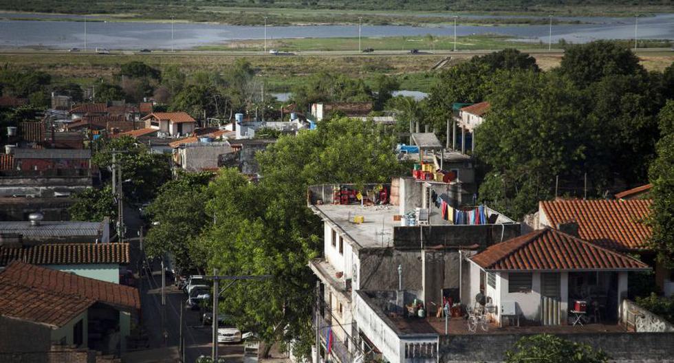 La Chacarita, barriada de Asunción, la ciudad paraguaya más afectada por el brote de la enfermedad. (Foto: EFE)