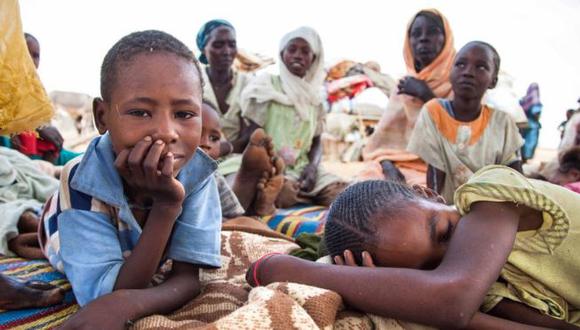 200.000 personas viven en el campamento de Kalma, uno de los centros de refugiados más grandes de Darfur. (Foto de archivo). (Foto: Getty Images, via BBC Mundo)