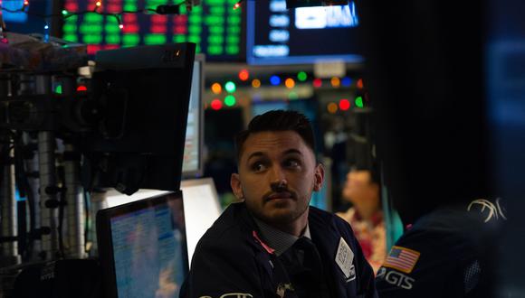 Casi la totalidad de los sectores económicos terminaron el día en rojo en la Bolsa de Nueva York. (Foto: AFP)