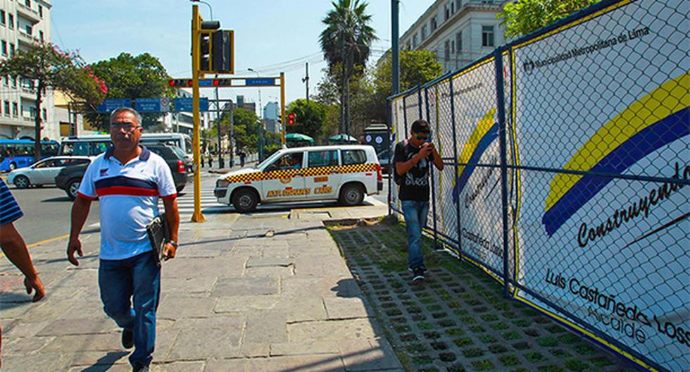 La Municipalidad de Lima reabrirá el tránsito vehicular en la avenida 28 de Julio tras obras por Bypass 28 de Julio. (Foto: Agencia Andina)