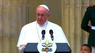 Papa Francisco: "Rezo por ustedes, por el presente y por el futuro de Colombia"[VIDEO]