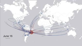 Brasil 2014: así viajan los usuarios de Facebook al Mundial