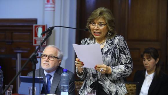 Zoraida Ávalos fue inhabilitada por el pleno por cinco años de la función pública. (Foto: Congreso)