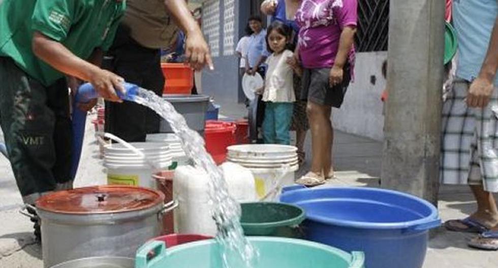 Escasez de agua preocupó a limeños el pasado fin de semana. (Foto: Andina)