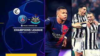 PSG vs. Newcastle United previa: cuotas, horarios y canales TV para ver la Champions League