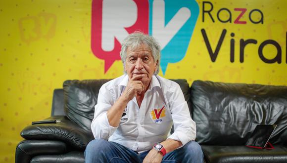 Virgilio Acuña afirmó que la alianza del Frente Patriótico, de Antauro Humala, con UPP es hasta las elecciones de 2022. (Foto: Hugo Pérez | El Comercio)