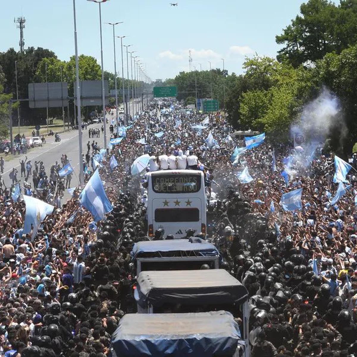 Cuándo llega la Selección a la Argentina y cómo serán los festejos