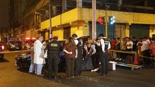Cercado de Lima: Matan a balazos a taxista y hieren a 2 jóvenes