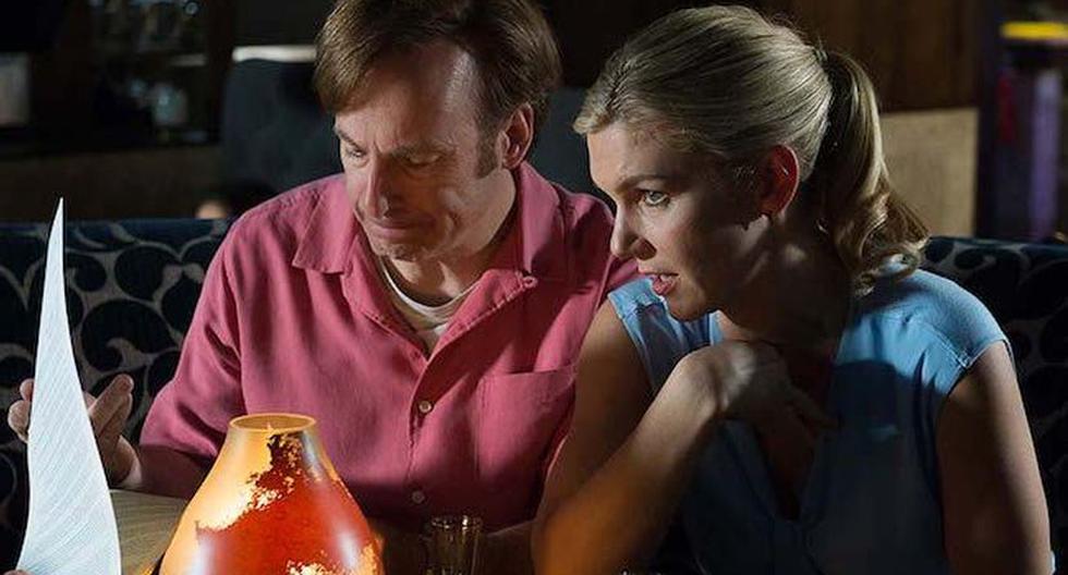 Bob Odenkirk es Jimmy y Rhea Seehorn es Kim en 'Better Call Saul' (Foto: AMC)