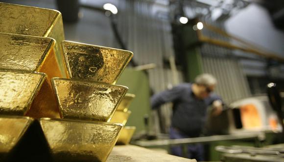 Los futuros de oro de Estados Unidos bajaban un 0,6% a US$1.852,80. (Foto: AFP)