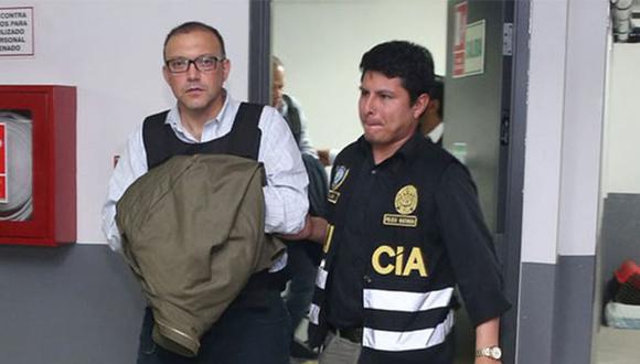 Pier Figari cumple una orden de 18 meses de prisión preventiva en el penal Miguel Castro Castro. (Foto: Agencia Andina)
