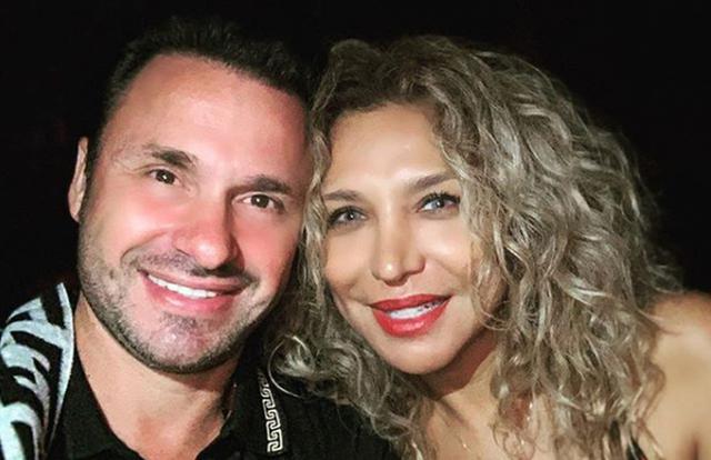 Cristian Zuárez y su esposa, la empresaria argentina Adriana Amiel. (Foto: Instagram)