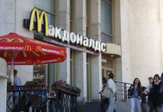 Rusia: Demandan a McDonald’s por violación de estándares alimenticios