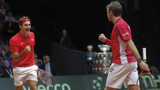 Copa Davis: Federer y Wawrinka ponen 2-1 a Suiza sobre Francia