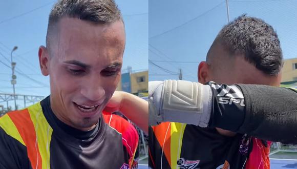El emotivo llanto de venezolano tras ganar partido en el Mundialito de El Porvenir: “Es por mi familia” | Composición: @radikalproduciones / TikTok