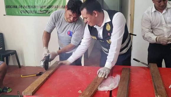 Iquitos: detiene a sujeto con más de 46 kilos de droga en su poder