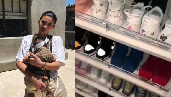 La colección de zapatos de Stormi, la hija Kylie Jenner | VIU | EL PERÚ