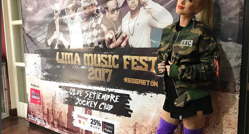 Leslie Shaw cantará en el Lima Music Fest 2017. (Foto: Instagram oficial)