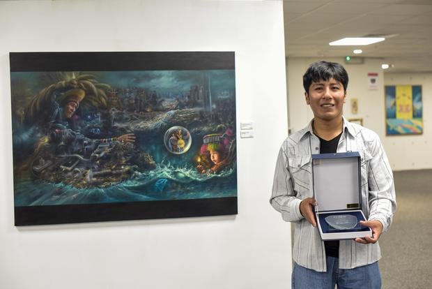 Winner of the Painting category of the Maravillarte 2023 contest.