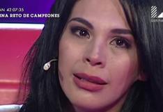 Stephanie Valenzuela llora al explicar por qué no ama a Bruno Rocha