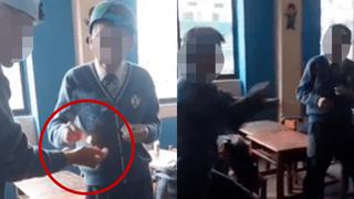 La Libertad: en pleno salón de clases, escolares prenden fuego en sus manos para imitar famosa técnica de Gokú