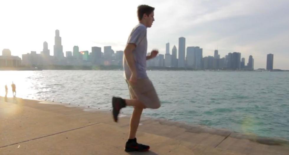 Matt Bray bailando en calles de Chicago. (Foto: Cortesía Matt Bray)