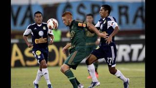 Cristal venció 1-0 al Palmeiras pero se despidió de la Copa Libertadores 2013
