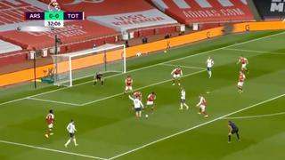 Erik Lamela anotó sensacional golazo de rabona en el Arsenal-Tottenham | VIDEO
