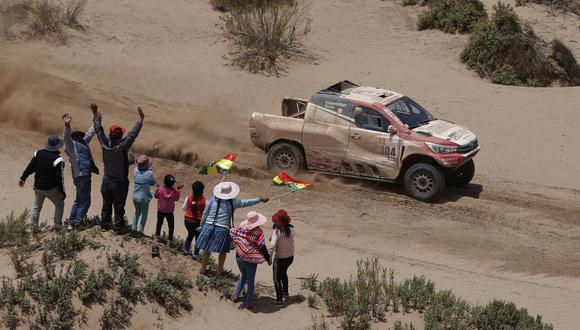 Este domingo se disputó la Etapa 8 del Rally Dakar 2018. La carrera se pone cada vez más exigente para los competidores. (Foto: AP)