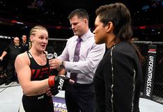 UFC: Valentina Shevchenko encaró a Amanda Nunes tras vencer a Julianna Peña