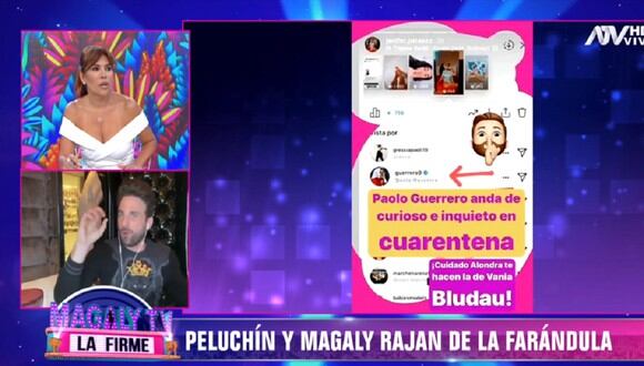 Rodrigo González "Peluchín" revela inédita conversación que mantuvo con Paolo Guerrero. (Foto: Captura ATV)