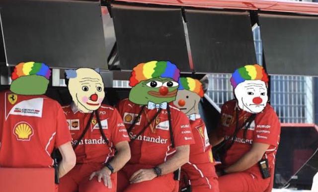 Doble abandono de Ferrari: memes se burlaron del error en primera vuelta en el GP Estiria 2020 | Foto: Facebook