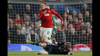 Rooney se podría perder el partido de vuelta de la Champions