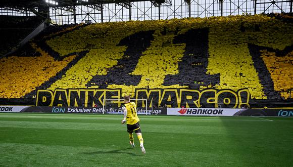 Borussia Dortmund le dijo adiós a Marco Reus en el Signal Iduna Park frente a toda su hinchada en el final de la Bundesliga.