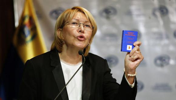 La fiscal general de Venezuela Luisa Ortega. (Foto: AFP)