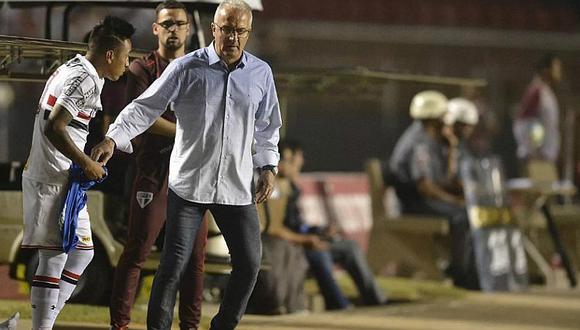 Dorival Junior, entrenador de Sao Paulo, desea que Christian Cueva muestre regularmente las cualidades que posee en la selección peruana con el conjunto 'tricolor'. (Foto: Agencias)