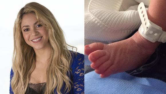 Shakira compartió la primera fotografía de su hijo Sasha