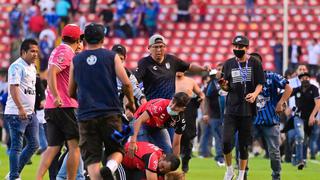 Denuncias de hinchas de Atlas en Querétaro: no hubo policías y dejaron entrar a gente fuera del estadio