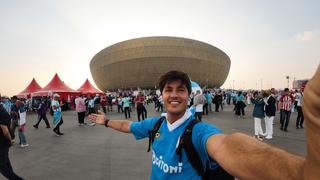Así fue el viaje de Coco Maggio, el argentino que viajó a último minuto a la final del Mundial en Qatar