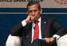 Datum: desaprobación a presidente Humala sube a 80 % en octubre