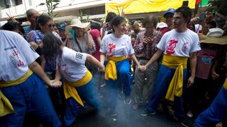 Año Nuevo Chino: así fue la mística celebración de los peruanos en la tradicional calle Capón