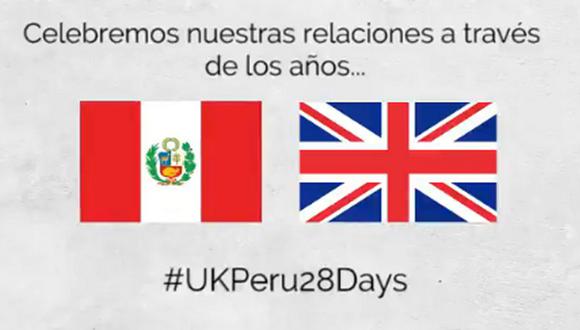 Reino Unido le dedicó un video al Perú por Fiestas Patrias. (Foto: Twitter @UKinPeru)