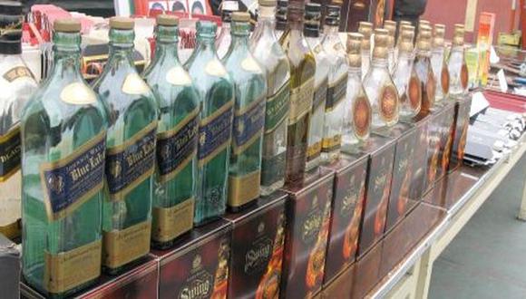 Pucusana: Policía incautó más de dos mil botellas de whisky
