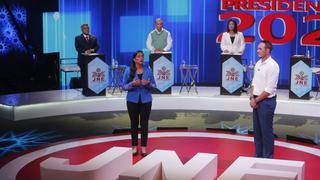 Debate presidencial del JNE: estos fueron los embates de ida y vuelta