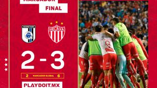 Necaxa revirtió el marcador, venció a Querétaro y clasificó a semifinales del Apertura de la Liga MX