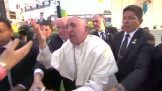 Vaticano sobre molestia del Papa: "Es una reacción muy humana"