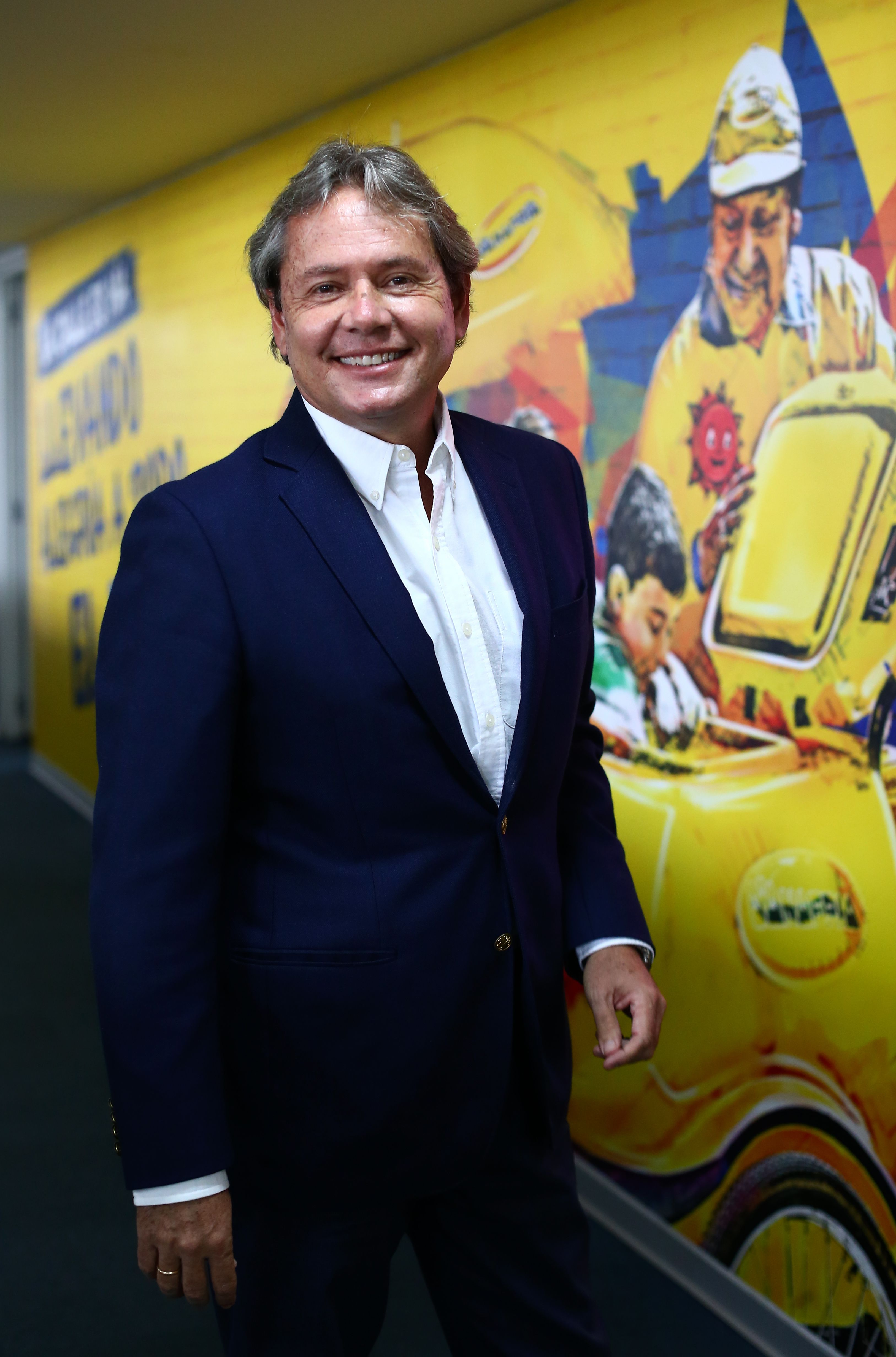 Francois Marchand, director de la división de Helados de Nestlé Perú. (Foto: Alessandro Currarino / El Comercio)