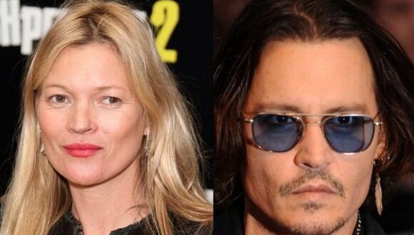 Kate Moss y Johnny Depp. (Foto: Getty Images)