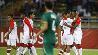 Perú venció 3-1 a Bolivia por el Sudamericano Sub 17
